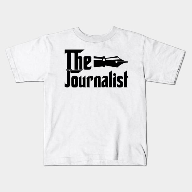 The journalist gifts for father mother Kids T-Shirt by SerenityByAlex